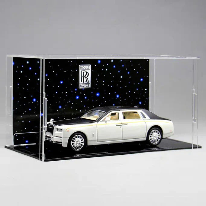 Rolls Royce Phantom 1:24 diecast scale model with Sound and Light Pullback Door Open