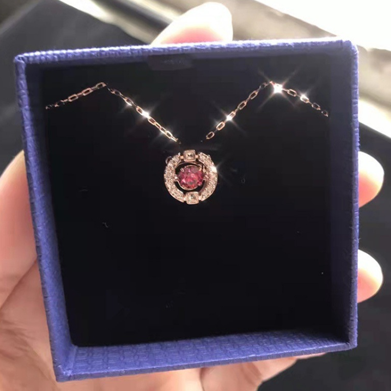 💥 Sweatproof Plated Sparkling Dance Rhinestone Necklace